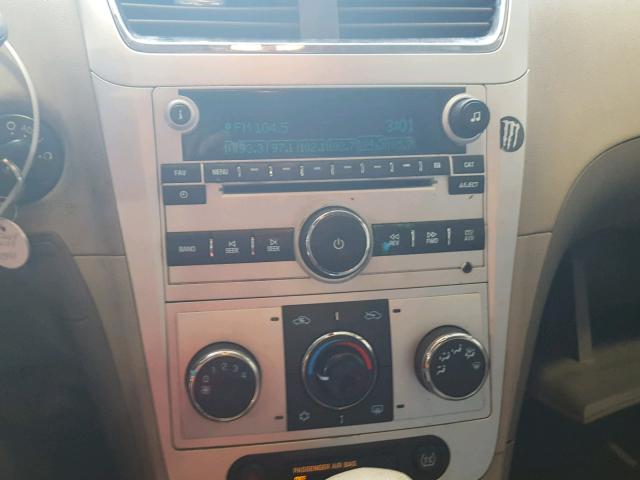 1G1ZC5EU4BF133411 - 2011 CHEVROLET MALIBU 1LT BLACK photo 9