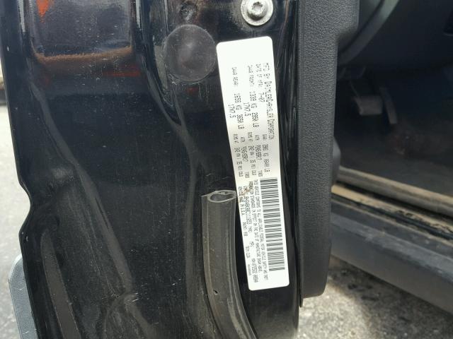 1J8HG48K88C111653 - 2008 JEEP COMMANDER BLACK photo 10