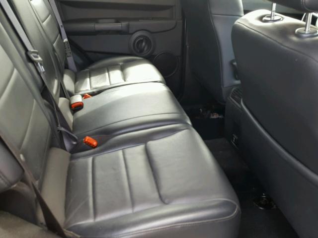 1J8HG48K88C111653 - 2008 JEEP COMMANDER BLACK photo 6