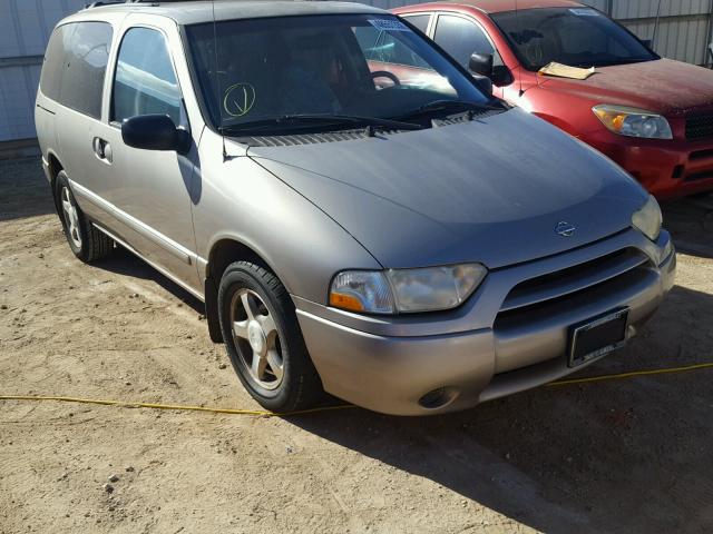 4N2ZN15T91D824734 - 2001 NISSAN QUEST GXE TAN photo 1