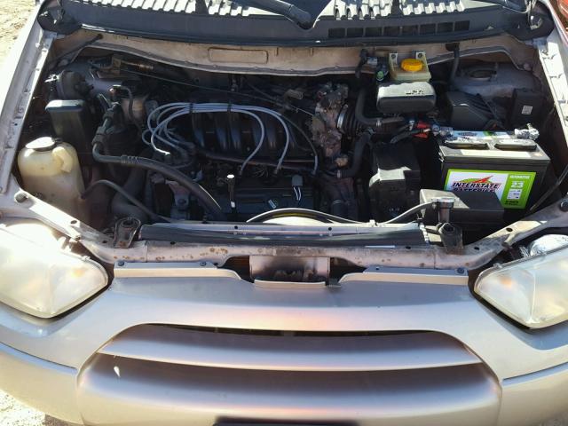 4N2ZN15T91D824734 - 2001 NISSAN QUEST GXE TAN photo 7