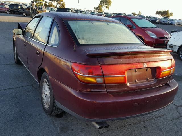 1G8JW52R3YY648791 - 2000 SATURN LS2 RED photo 3