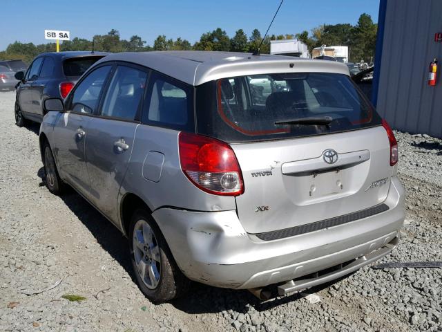 2T1KR38E54C242407 - 2004 TOYOTA COROLLA MA GRAY photo 3