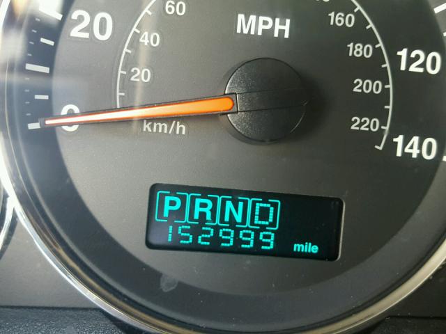 1J8HG48K36C363100 - 2006 JEEP COMMANDER BLACK photo 8