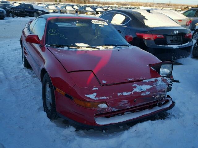 JT2SW21N5M0007795 - 1991 TOYOTA MR2 SPORT RED photo 1