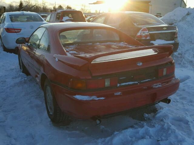 JT2SW21N5M0007795 - 1991 TOYOTA MR2 SPORT RED photo 3