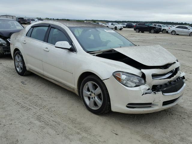 1G1ZC5E18BF332709 - 2011 CHEVROLET MALIBU 1LT WHITE photo 1
