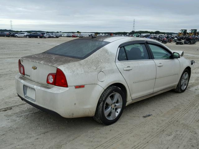 1G1ZC5E18BF332709 - 2011 CHEVROLET MALIBU 1LT WHITE photo 4