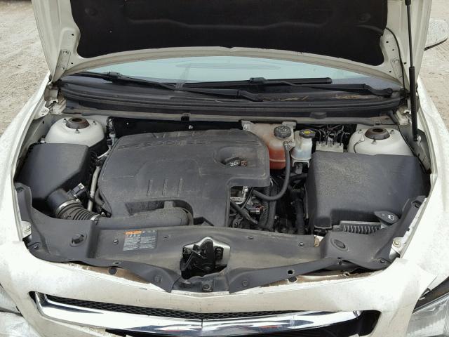 1G1ZC5E18BF332709 - 2011 CHEVROLET MALIBU 1LT WHITE photo 7