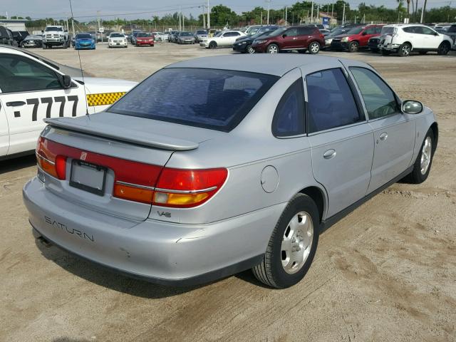 1G8JW52R1YY676248 - 2000 SATURN LS2 GRAY photo 4