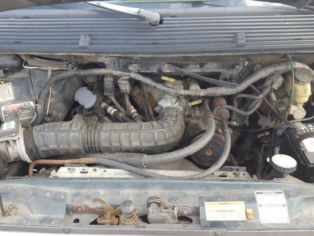 1FMDA31XXPZB67236 - 1993 FORD AEROSTAR GREEN photo 7