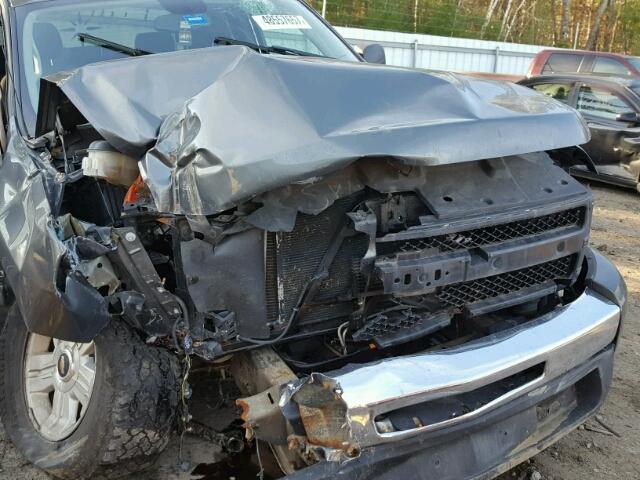 1GCRKSE38BZ163283 - 2011 CHEVROLET SILVERADO GRAY photo 9