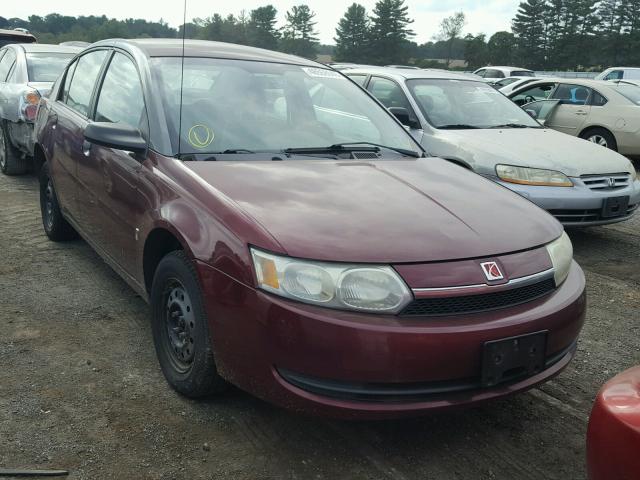 1G8AF52F13Z192444 - 2003 SATURN ION LEVEL BURGUNDY photo 1