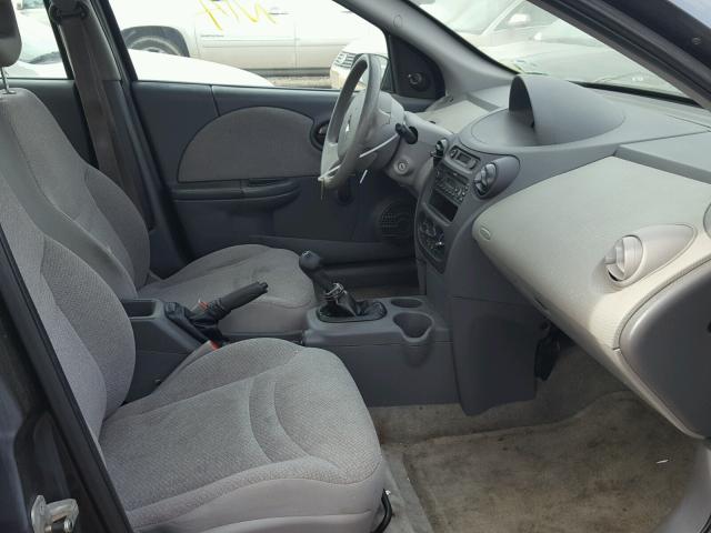 1G8AF52F13Z192444 - 2003 SATURN ION LEVEL BURGUNDY photo 5