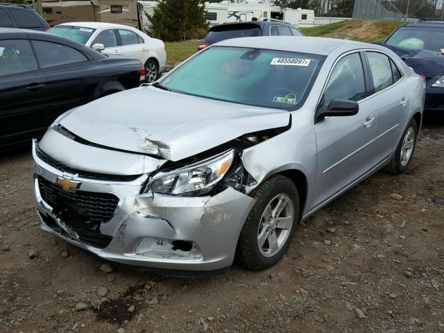 1G11B5SA8GF165201 - 2016 CHEVROLET MALIBU LIM 银色 照片 2