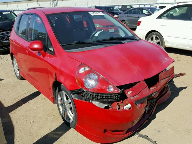 JHMGD38687S013024 - 2007 HONDA FIT S 红色 照片 1