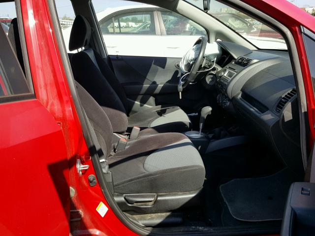 JHMGD38687S013024 - 2007 HONDA FIT S 红色 照片 5