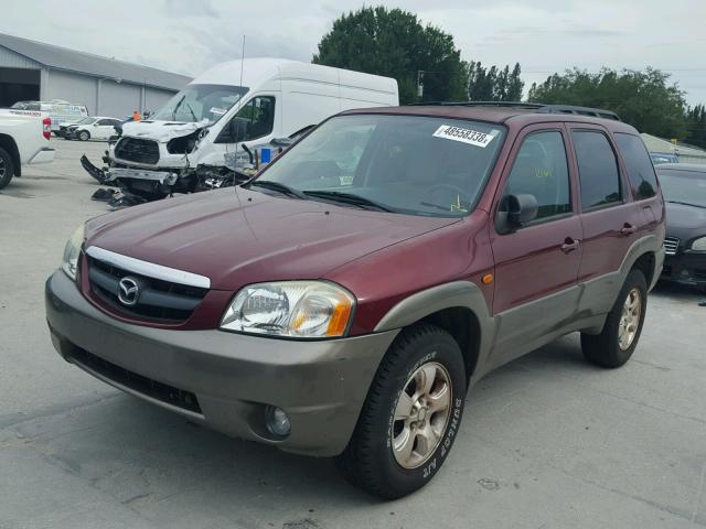 4F2CZ06123KM47683 - 2003 MAZDA TRIBUTE ES 勃艮第红 照片 2