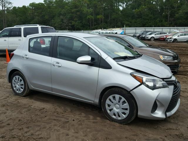 VNKKTUD36HA085726 - 2017 TOYOTA YARIS L SILVER photo 9