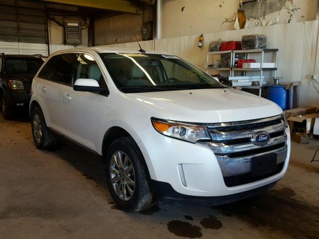 2FMDK3KC4BBB35564 - 2011 FORD EDGE LIMIT WHITE photo 1