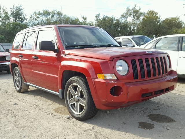 1J4FT28B69D195038 - 2009 JEEP PATRIOT SP RED photo 1