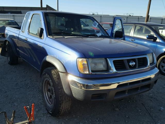 1N6DD26Y2WC310265 - 1998 NISSAN FRONTIER K BLUE photo 1