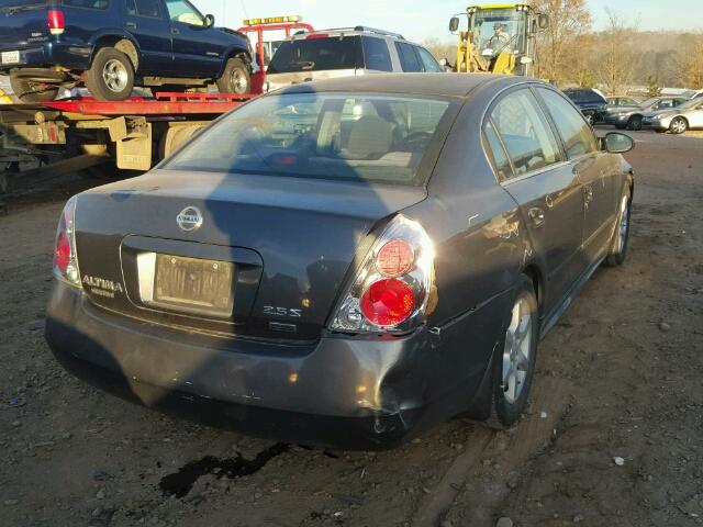 1N4AL11DX6C155333 - 2006 NISSAN ALTIMA S GRAY photo 4