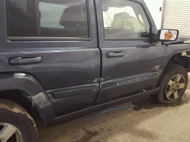 1J8HG48N78C172115 - 2008 JEEP COMMANDER Grafit foto 10
