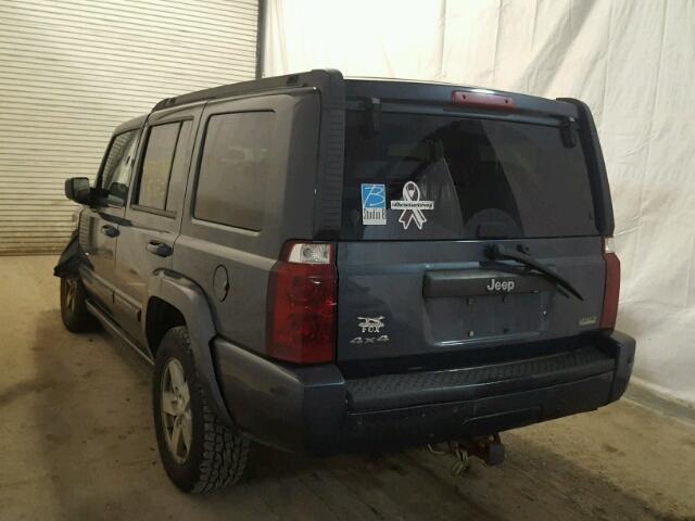 1J8HG48N78C172115 - 2008 JEEP COMMANDER Grafit foto 3