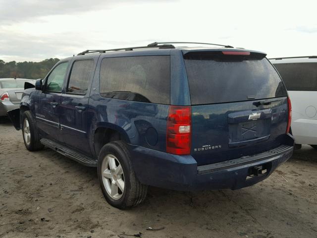 3GNFK16387G104633 - 2007 CHEVROLET SUBURBAN K TEAL photo 3