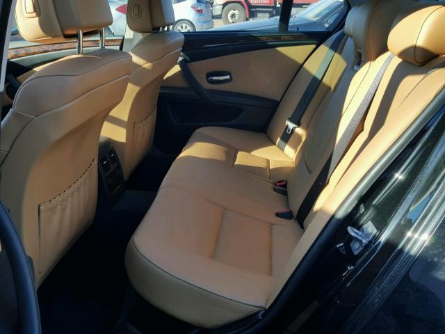 WBANV1C52AC388771 - 2010 BMW 528 XI BLACK photo 6