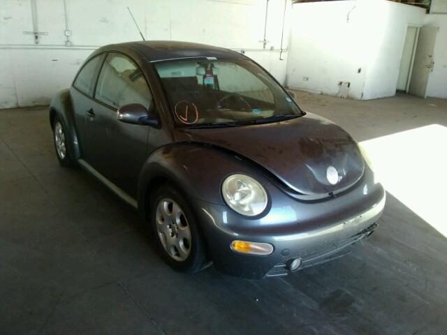 3VWCK21C23M433815 - 2003 VOLKSWAGEN NEW BEETLE ნაცრისფერი ფოტო 1