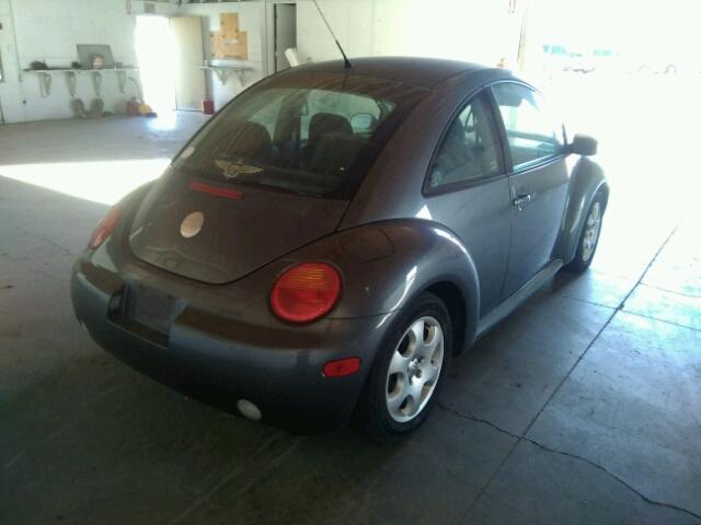3VWCK21C23M433815 - 2003 VOLKSWAGEN NEW BEETLE ნაცრისფერი ფოტო 4