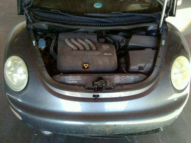 3VWCK21C23M433815 - 2003 VOLKSWAGEN NEW BEETLE ნაცრისფერი ფოტო 7