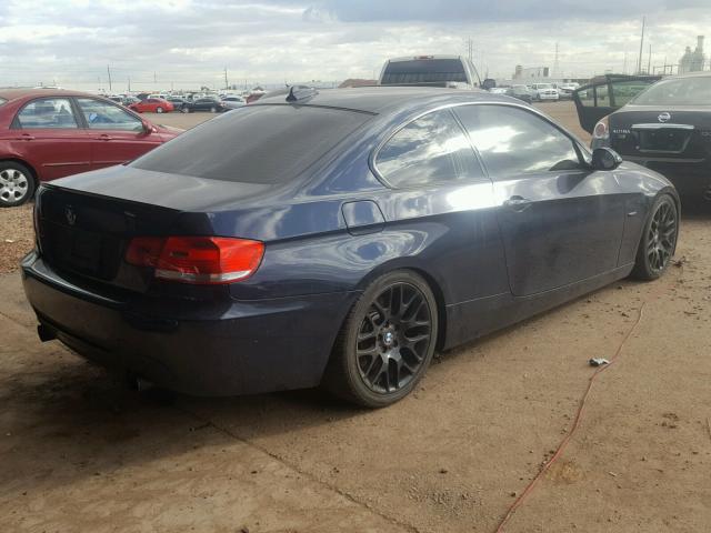 WBAWB73589P158737 - 2009 BMW 335 I BLUE photo 4