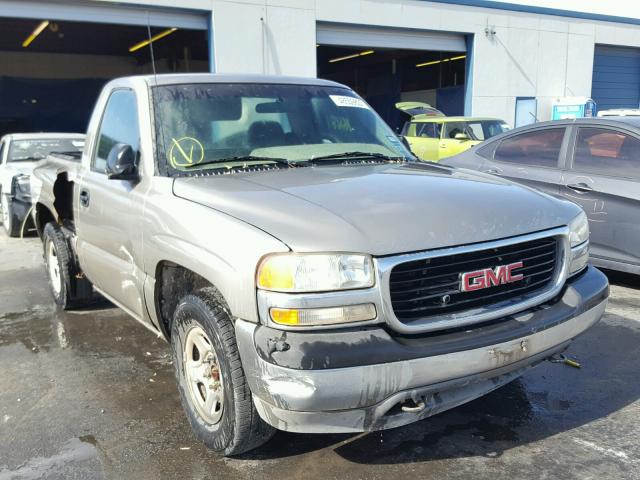 1GTEC14W61Z209290 - 2001 GMC NEW SIERRA GRAY photo 1