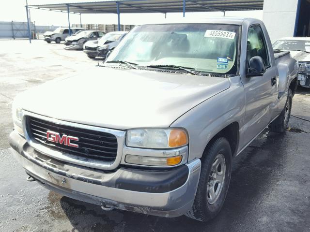 1GTEC14W61Z209290 - 2001 GMC NEW SIERRA GRAY photo 2