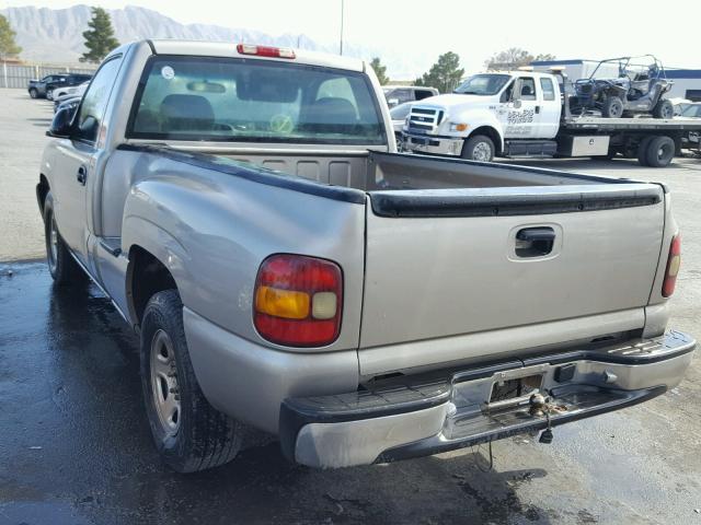 1GTEC14W61Z209290 - 2001 GMC NEW SIERRA GRAY photo 3