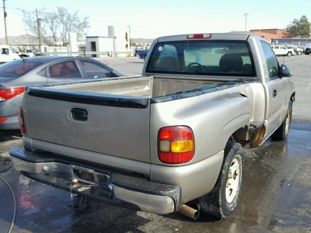 1GTEC14W61Z209290 - 2001 GMC NEW SIERRA GRAY photo 4