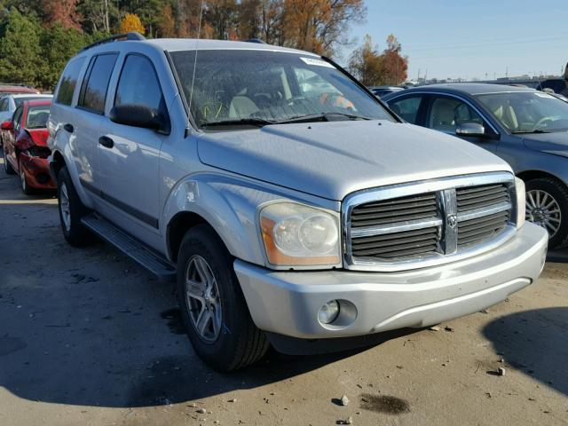 1D4HD48N46F174905 - 2006 DODGE DURANGO SL SILVER photo 1