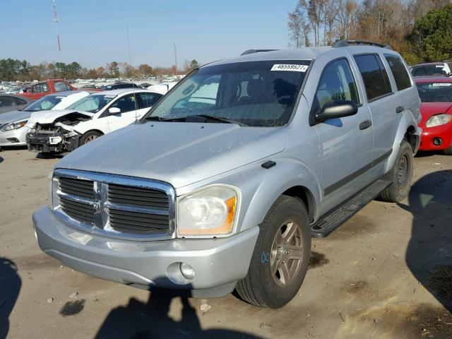 1D4HD48N46F174905 - 2006 DODGE DURANGO SL SILVER photo 2