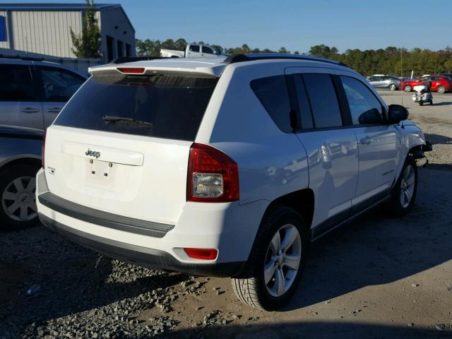 1J4NT1FA9BD260213 - 2011 JEEP COMPASS SP თეთრი ფოტო 4
