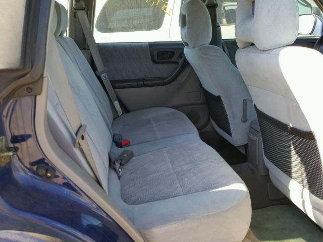 JF1SF65551H731191 - 2001 SUBARU FORESTER S BLUE photo 6