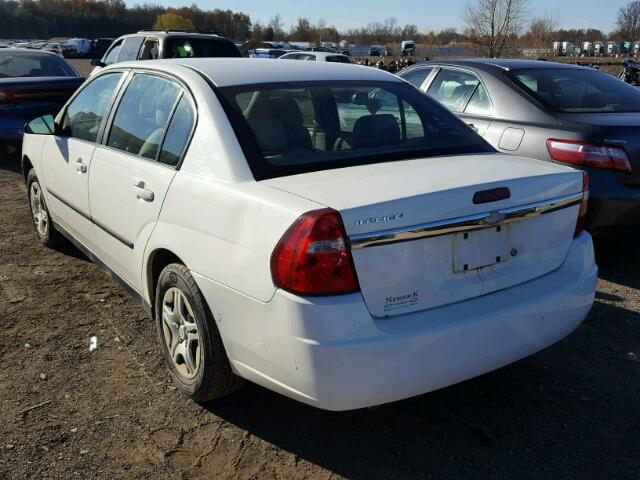 1G1ZS52F94F129351 - 2004 CHEVROLET MALIBU WHITE photo 3