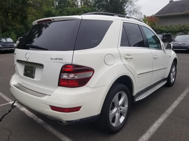 4JGBB2FB5AA534643 - 2010 MERCEDES-BENZ ML 350 BLU WHITE photo 3