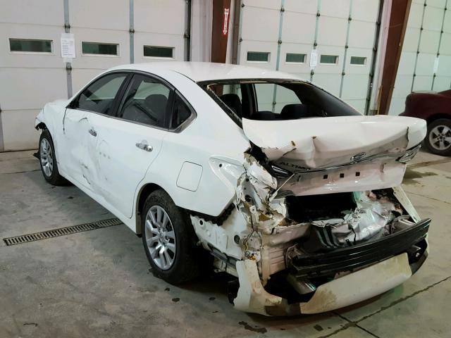 1N4AL3AP2HN353711 - 2017 NISSAN ALTIMA 2.5 WHITE photo 3