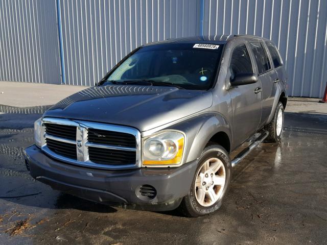 1D4HD38N65F526083 - 2005 DODGE DURANGO ST GRAY photo 2