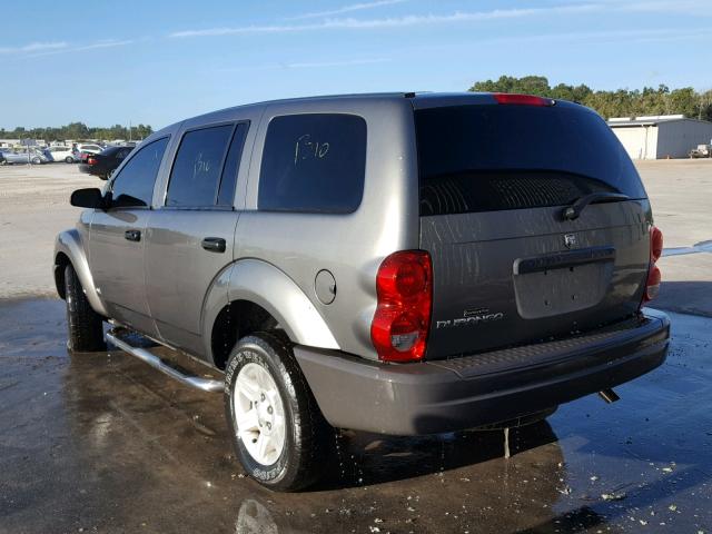 1D4HD38N65F526083 - 2005 DODGE DURANGO ST GRAY photo 3