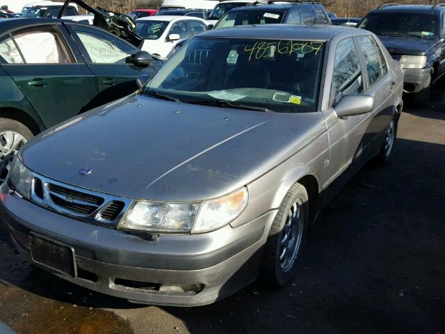 YS3ED45E113045379 - 2001 SAAB 9-5 GRAY photo 2