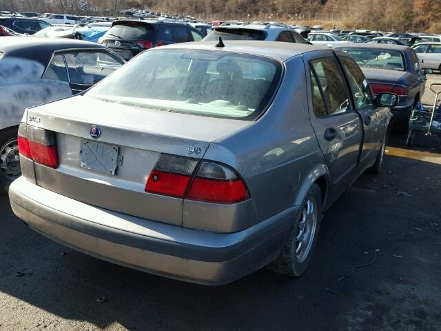 YS3ED45E113045379 - 2001 SAAB 9-5 GRAY photo 4